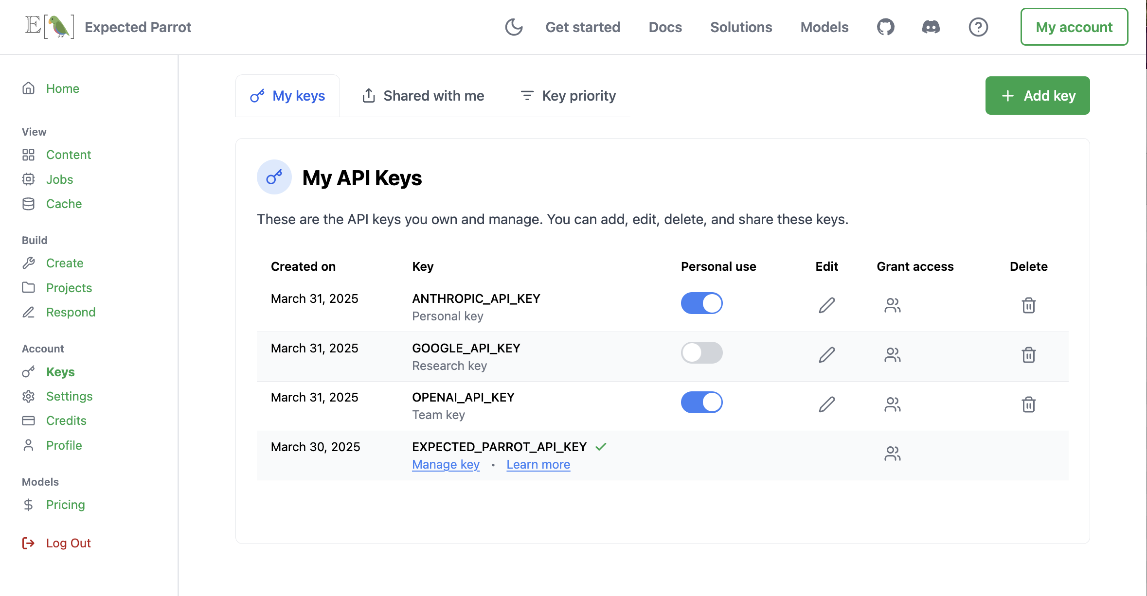Api Key Discord Expected Parrot